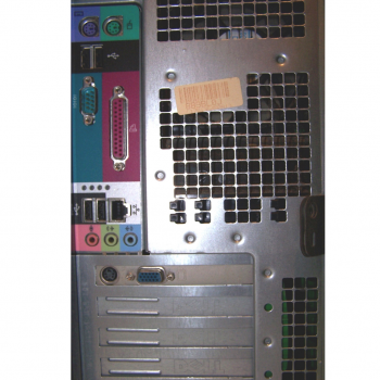 Dell Dimension 4550 Arbeitsplatz-Computer Rückseite